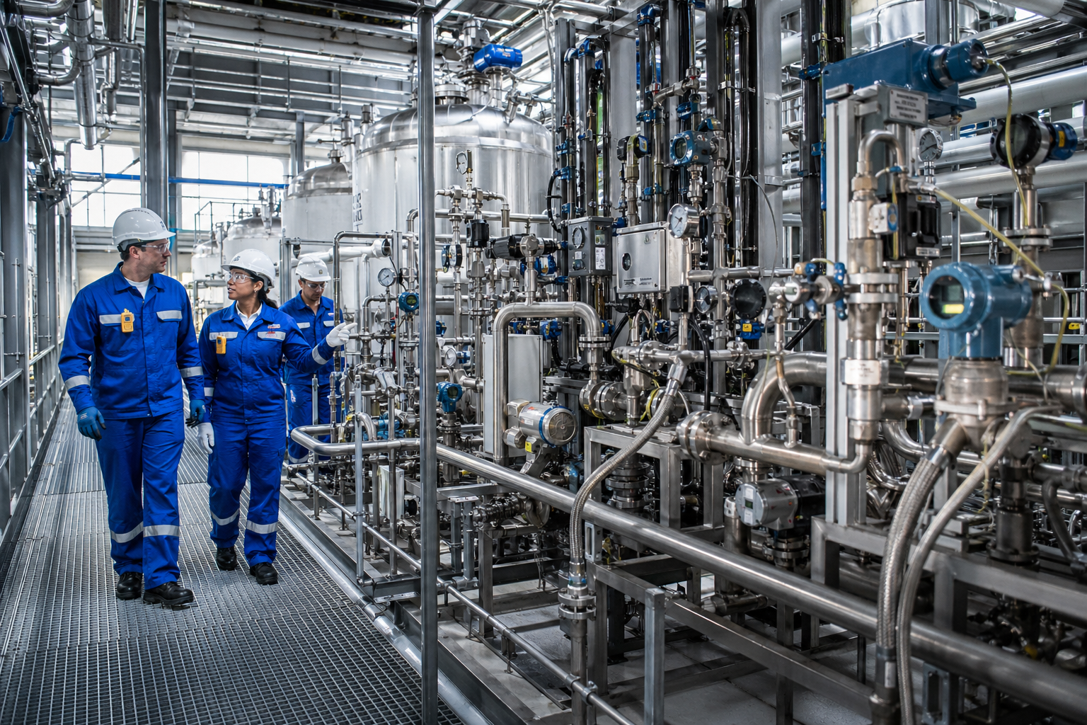 Verfahrenstechnik Anlage